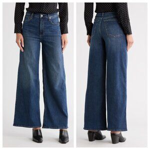 rag $ bone Serena Full Length Wide Leg Jeans in Bogart